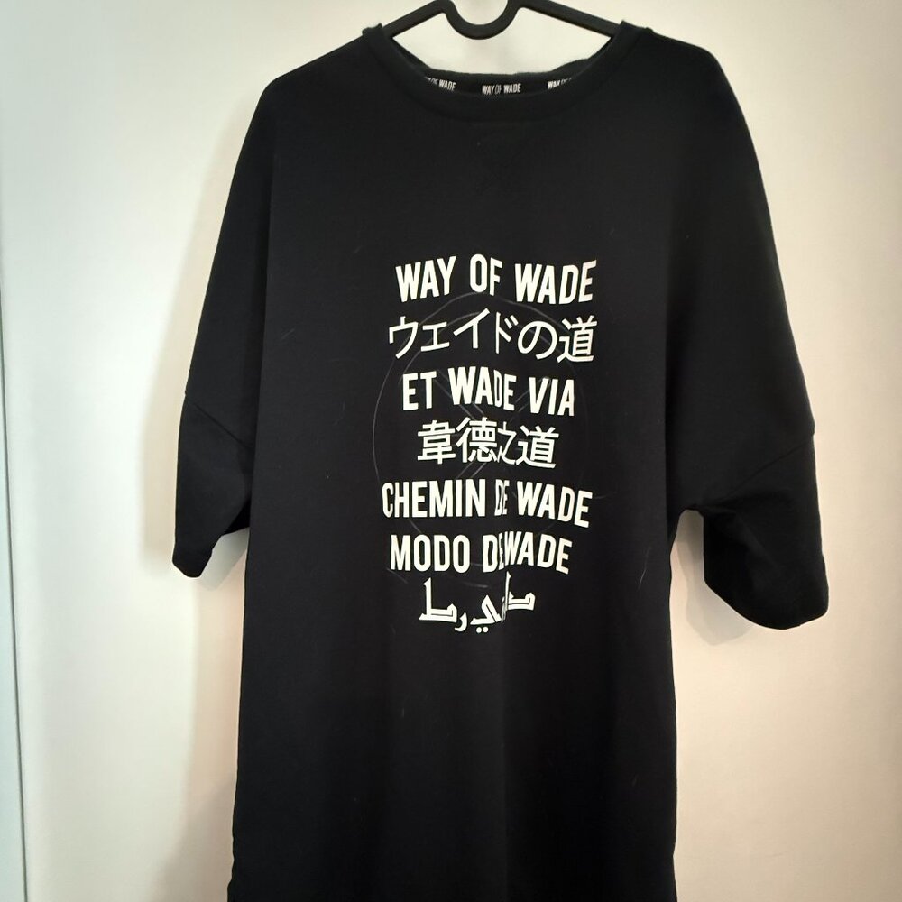 Li-Ning Way Of Wade Graphic Loose Fit T-shirt 'Black White